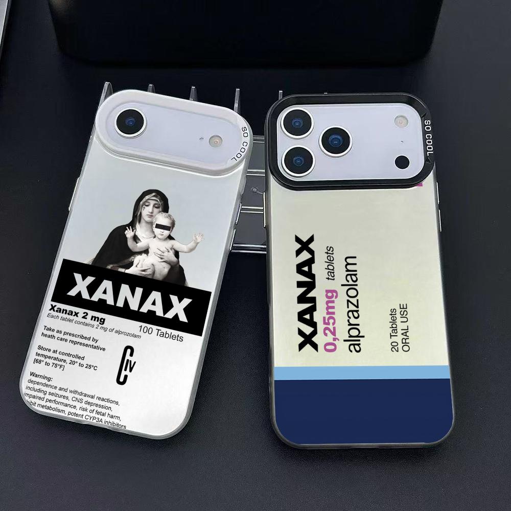 Apple Iphone 16 - เคสโทรศัพท์ C-Chill Pill XANAXS สำหรับ iPhone